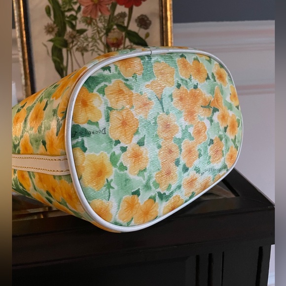 Dooney and Bourke yellow Petunia Bucket Bag- Brand New! - Picture 7 of 12